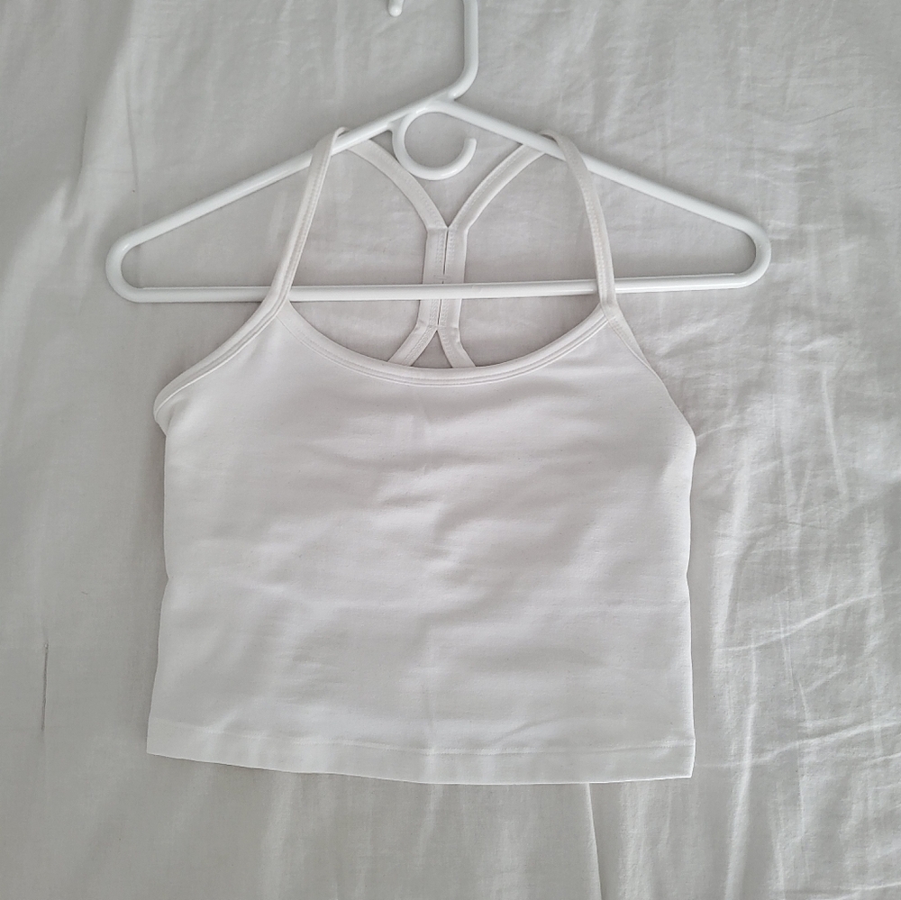 Spacedye Slim Racerback Cropped Tank